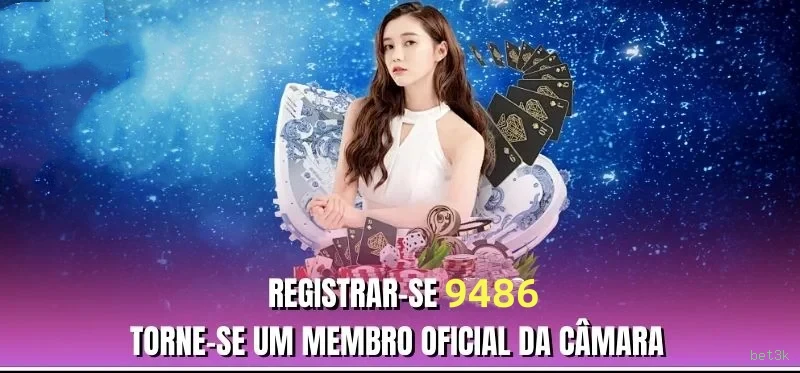Imagem promocional do aplicativo mobile da bet3k